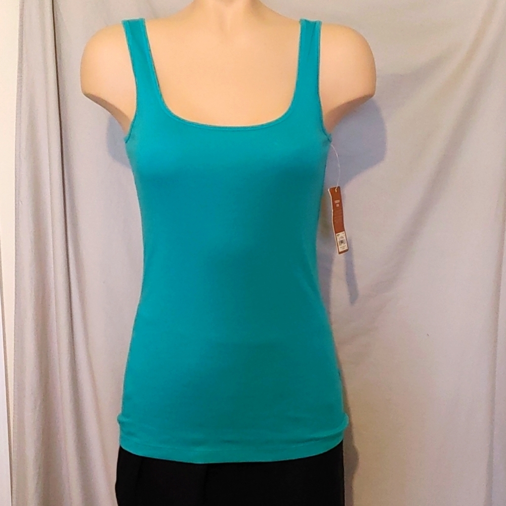 Classic Scoop neck tank top, New
